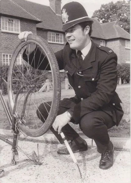 Pumping up the bike
