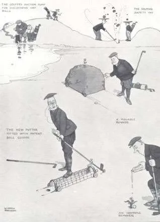 Contraptions for golfers