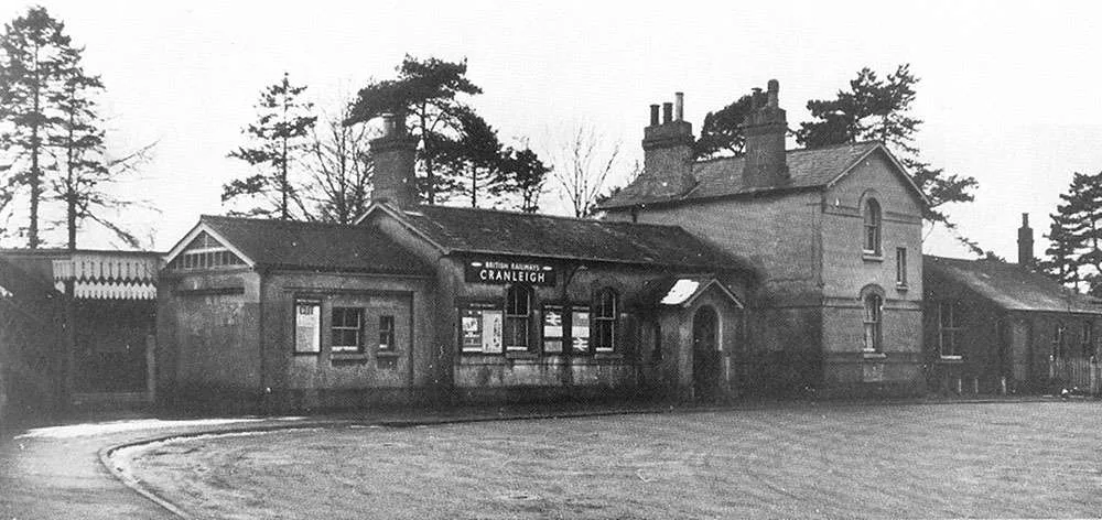 Cranleigh station before closure 2
