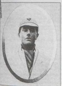 Harry Calders portrait in Wisden 1918