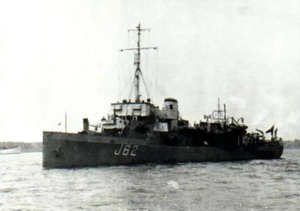 A Hunt class minesweeper