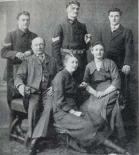 Mrs Eliza Greenfield, whose three sons died on the Somme