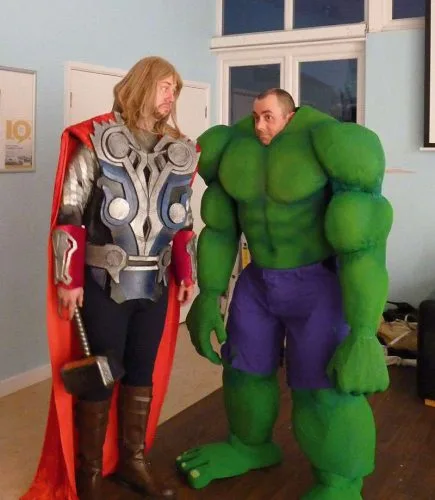 Thor + Hulk confused#