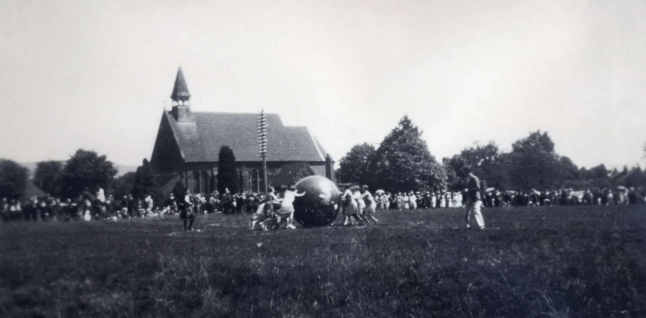 On Whit Monday, 1930, Cranleigh Carnival raised money to build the Memorial Village Hall