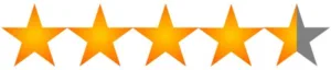 Star rating 4.5
