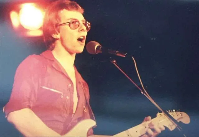 David Playing Guitar