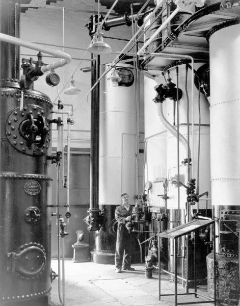 Jack Ede and the water gas plant
