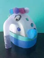 Recycled Milk Bottle Elephants