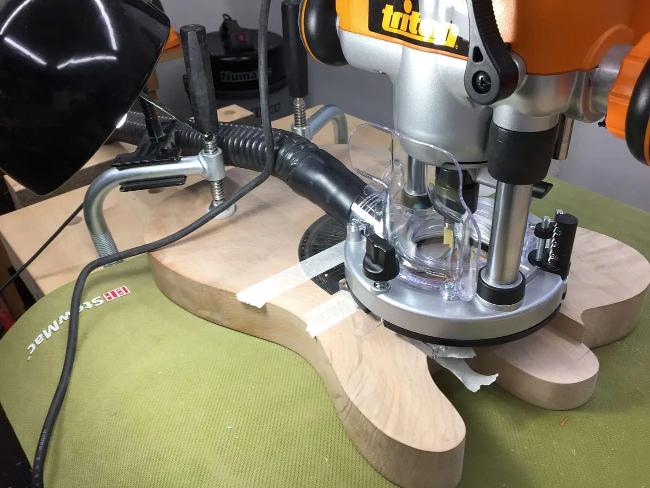 building guitar
