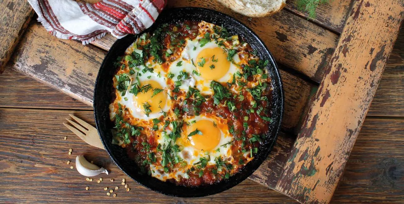 Curry eggs