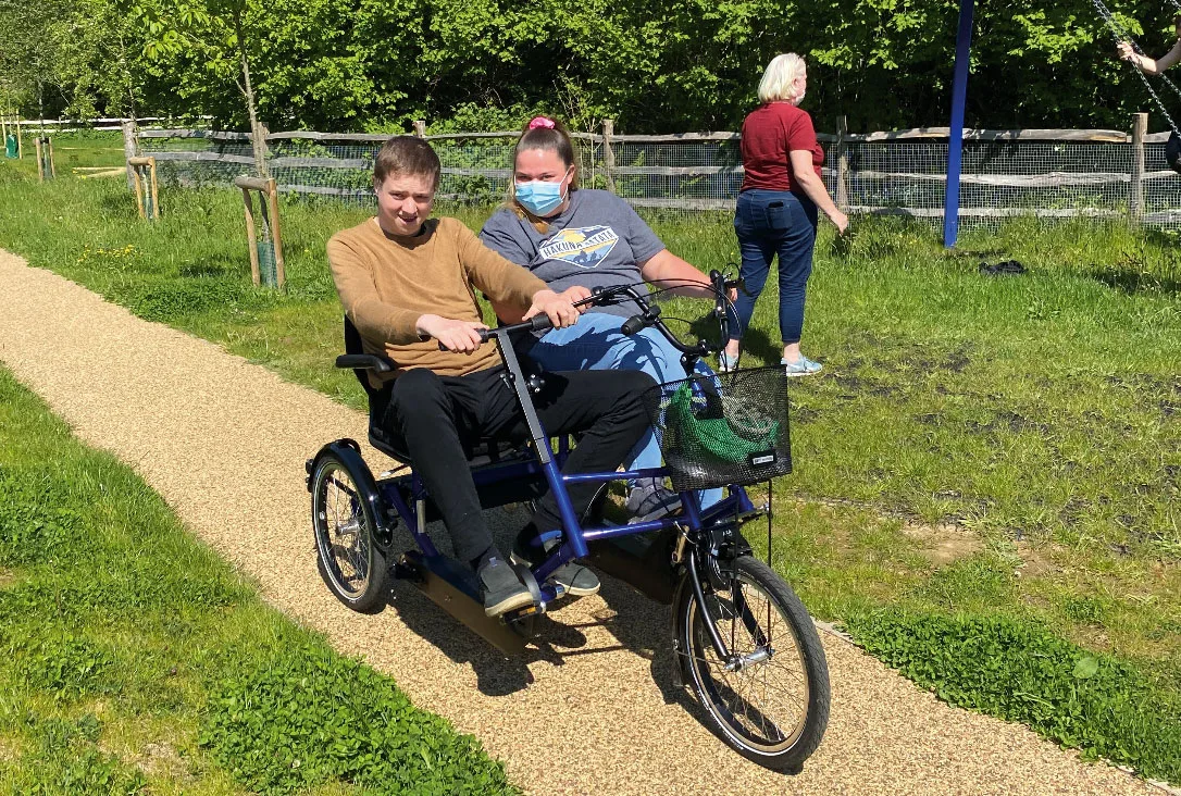 Simon on bike May 2020