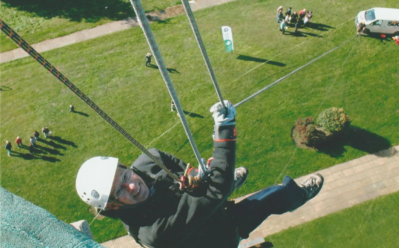 profile Michael Abseil raise 2000 for St John Ambulance 2010 75yrs