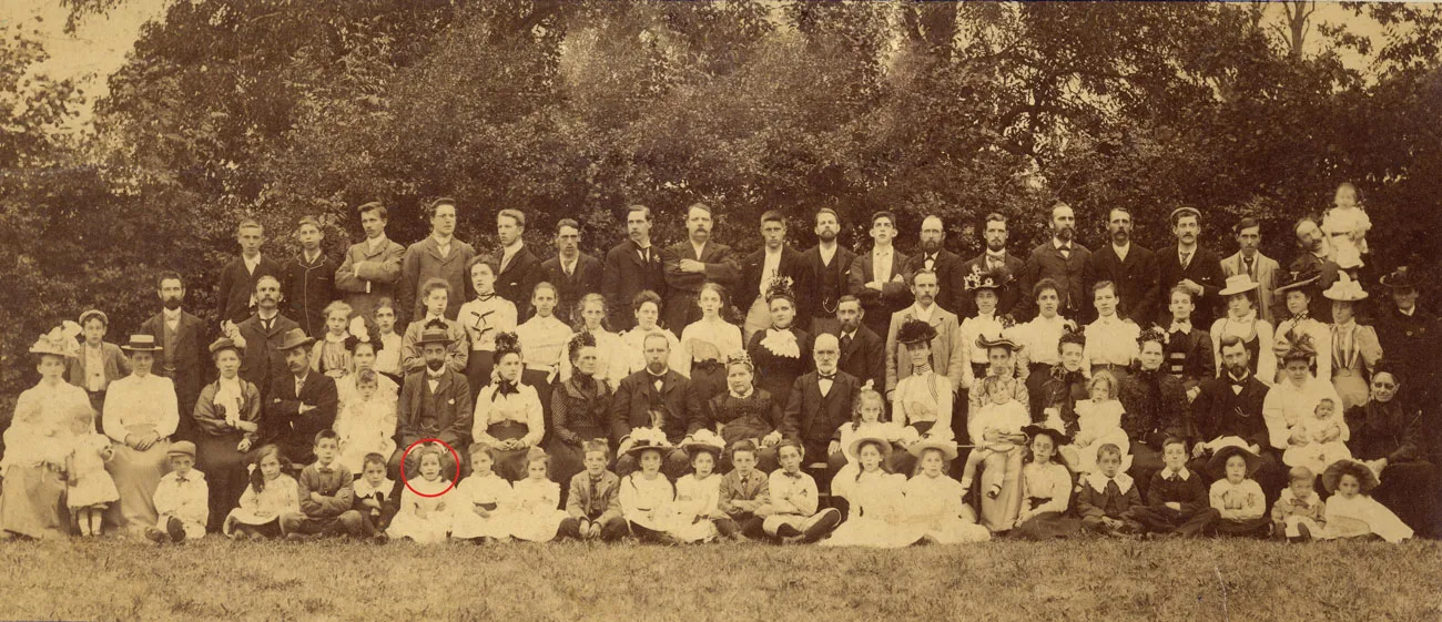 Brushed Win Delves, 1901, aged 7