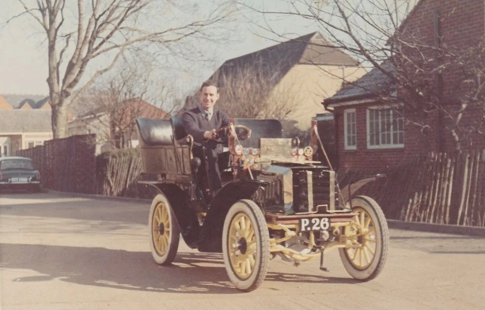 1902 Dennis Tonneau, repainted 1967 (courtesy of Charlie Field)