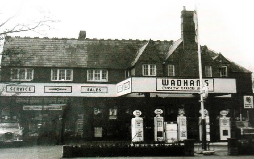 Wadhams, owners of the workshop, in the 1960s (courtesy of Michael Miller)