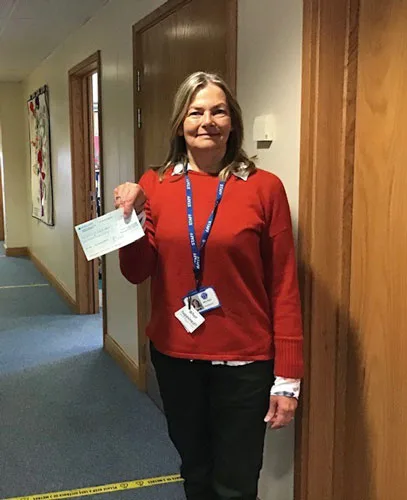 cheque donation 2020 Ewhurst