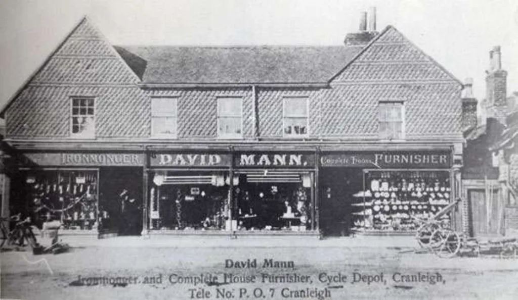 David Manns in 1910, where tokens could be exchanged for tools