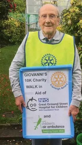Giovanni 90th walk
