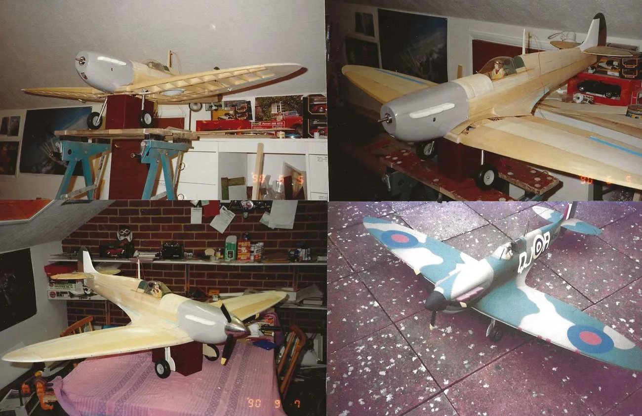 SPITFIRE MK1 RADIO CONTROLLED MODEL 2