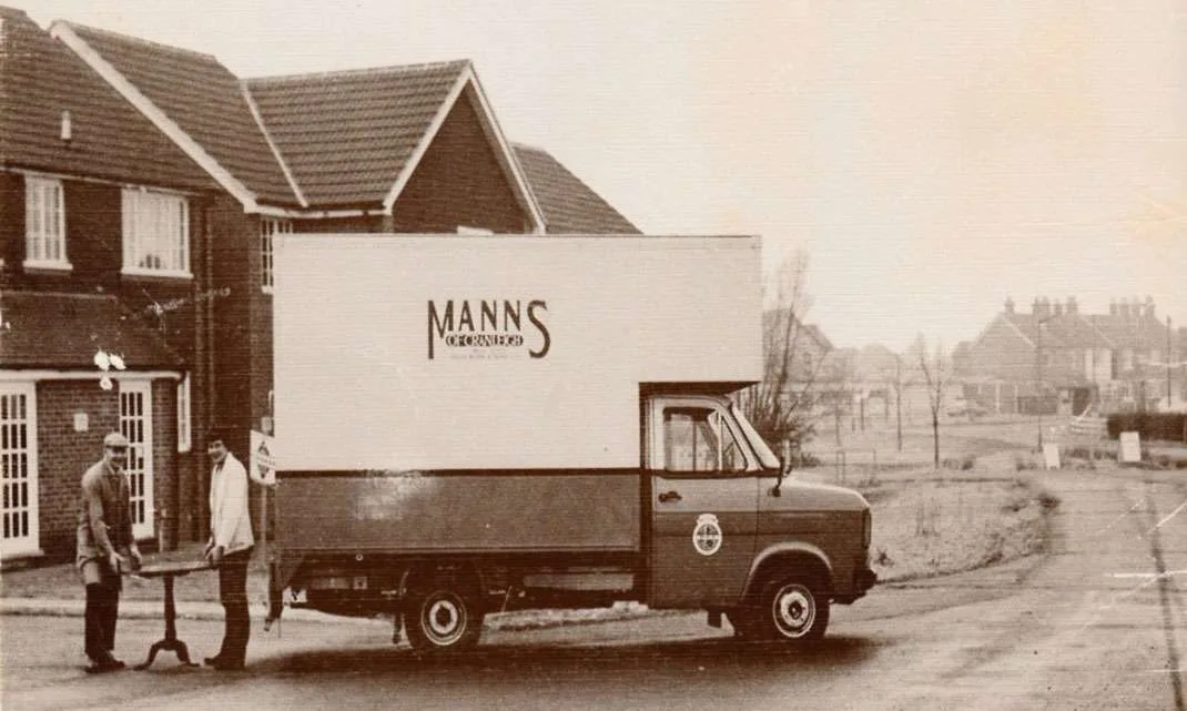 A removal van in 1985