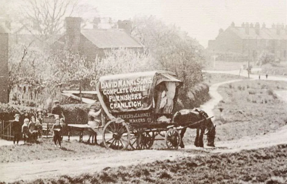 Manns first removal van