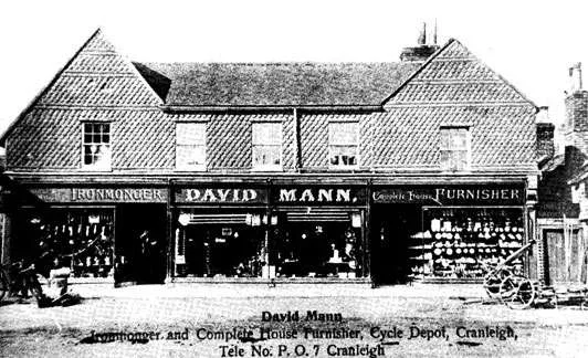 The new shop front
