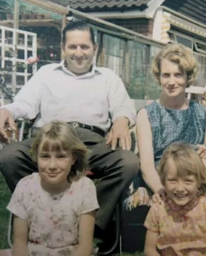 Janet parents and sister