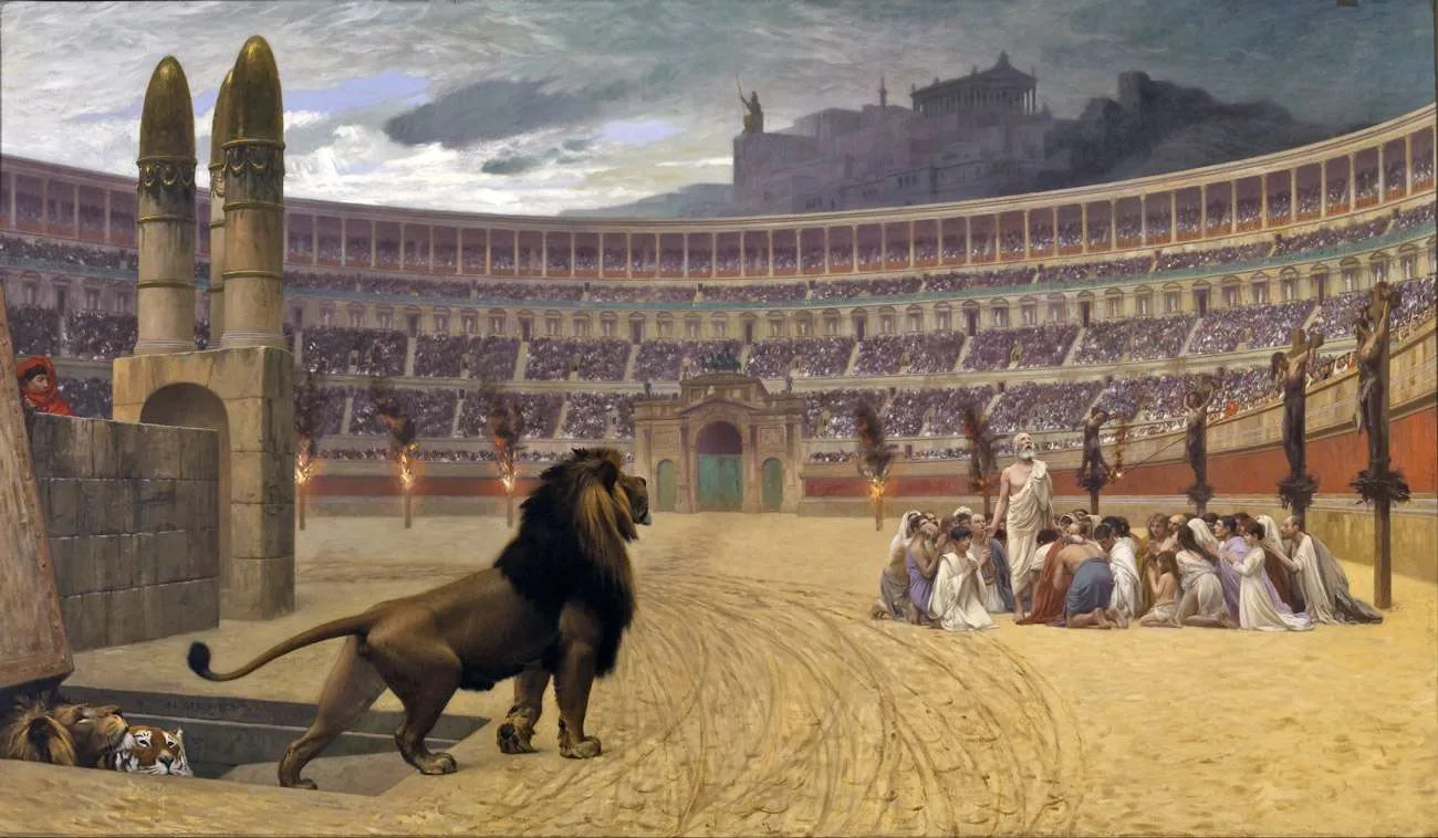 Jean Leon Gerome The Christian Martyrs Last Prayer Walters 37113