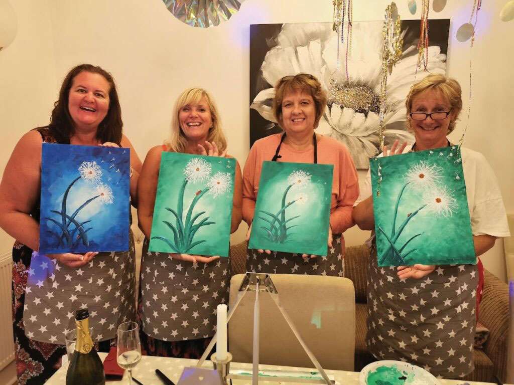 Paint & Prosecco Cranleigh Magazine