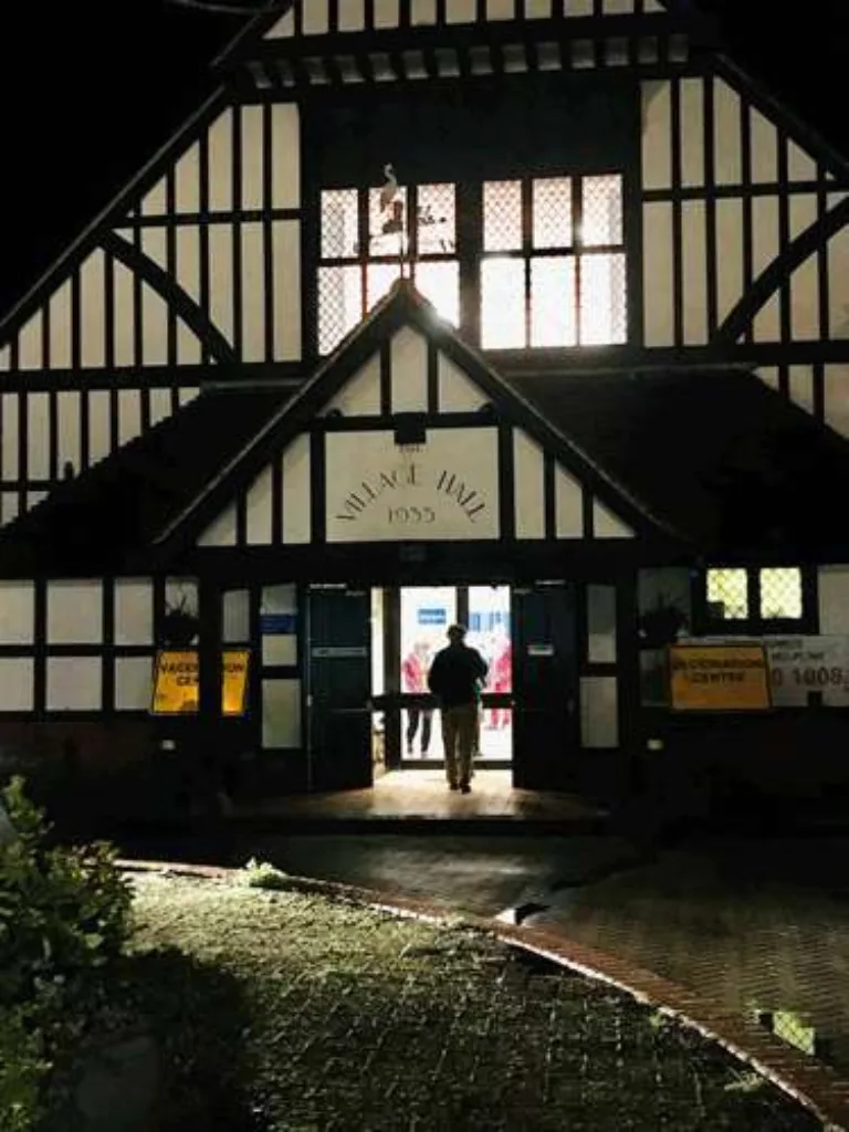 vaccination village hall