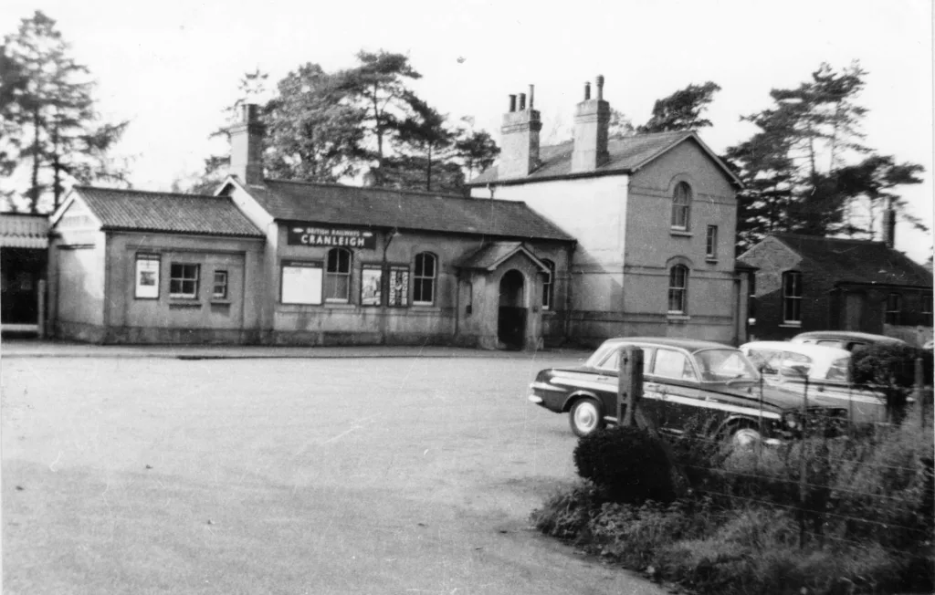 StationExterior in 1960s (G Bixley)