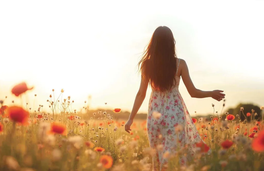 Girl walking