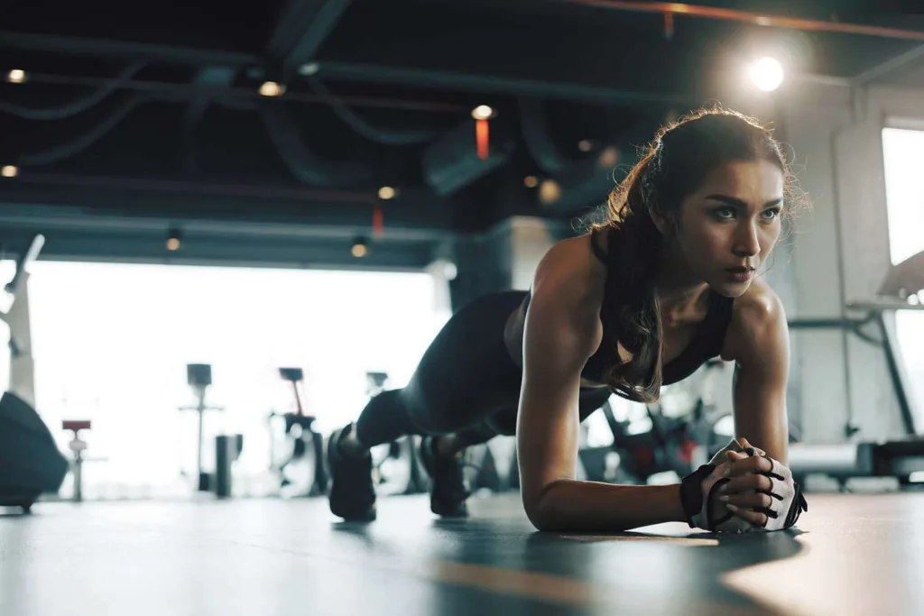 Woman fitness