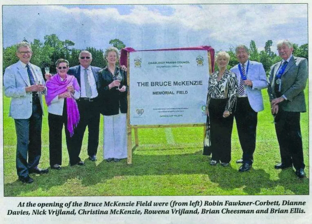 Bruce McKenzie field