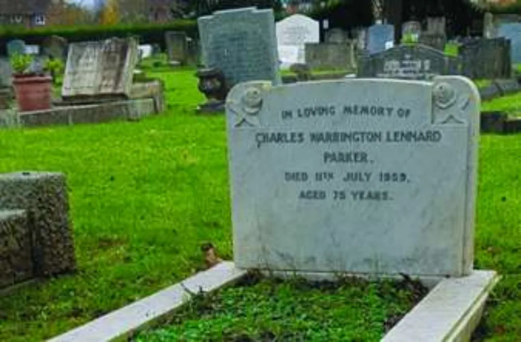 C Parker grave
