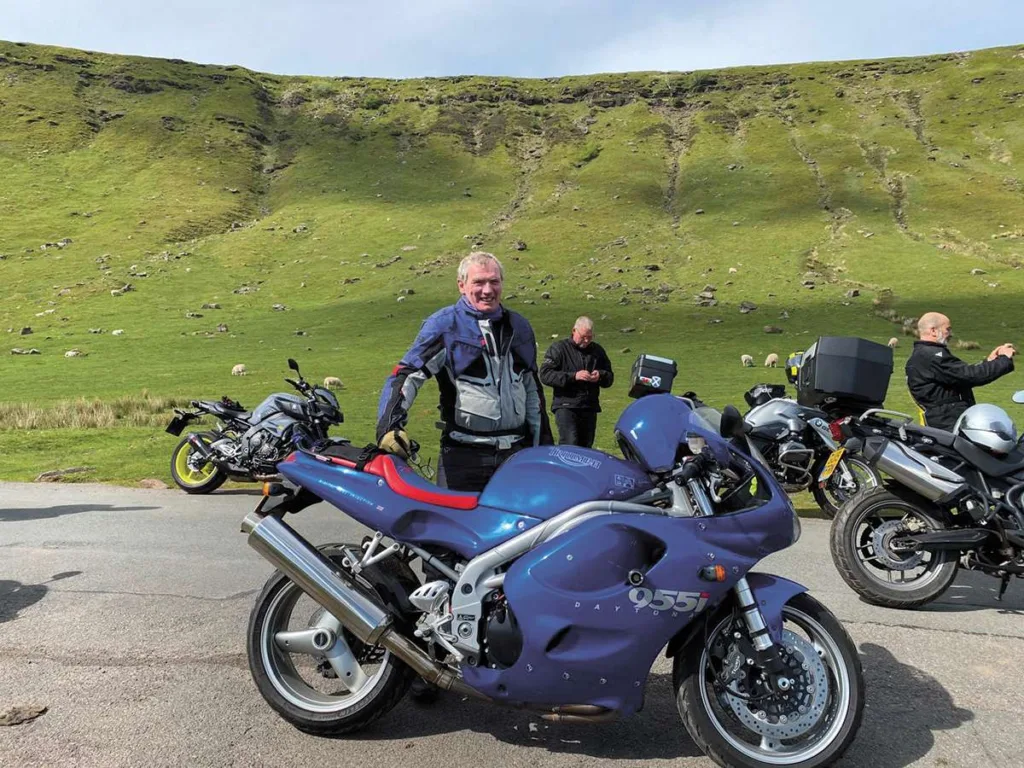 John Gains motorbke