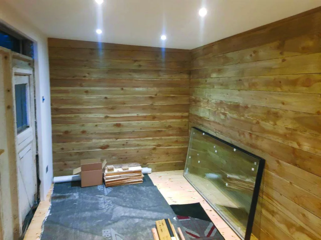 Shalford Garage conversion interior