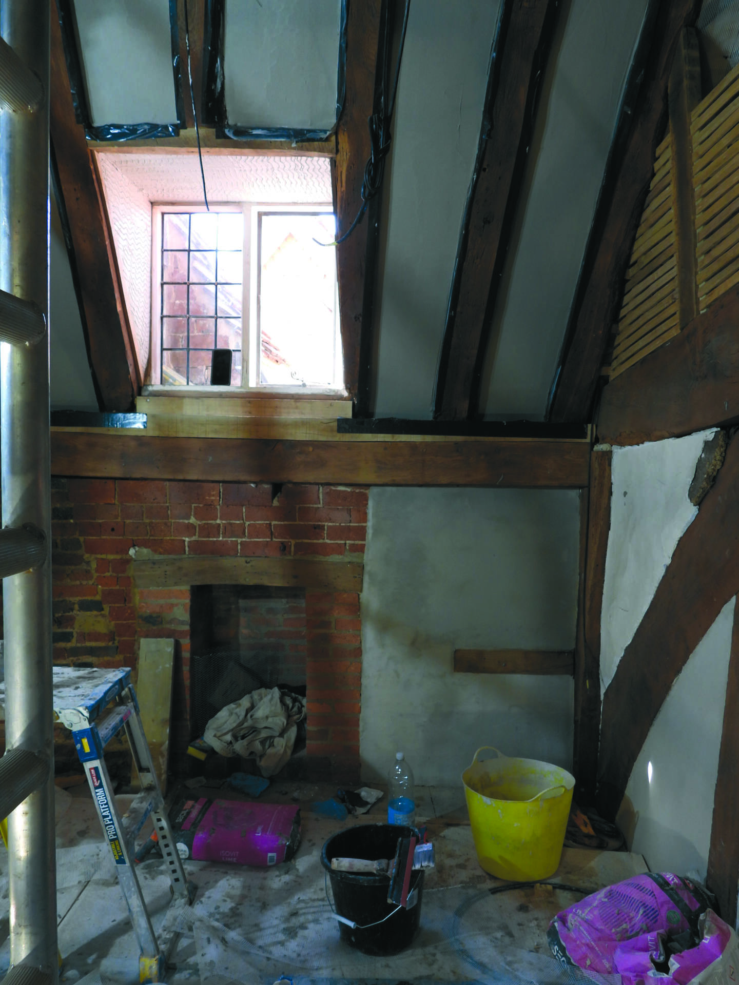 Work continuing inside the Napper Centre