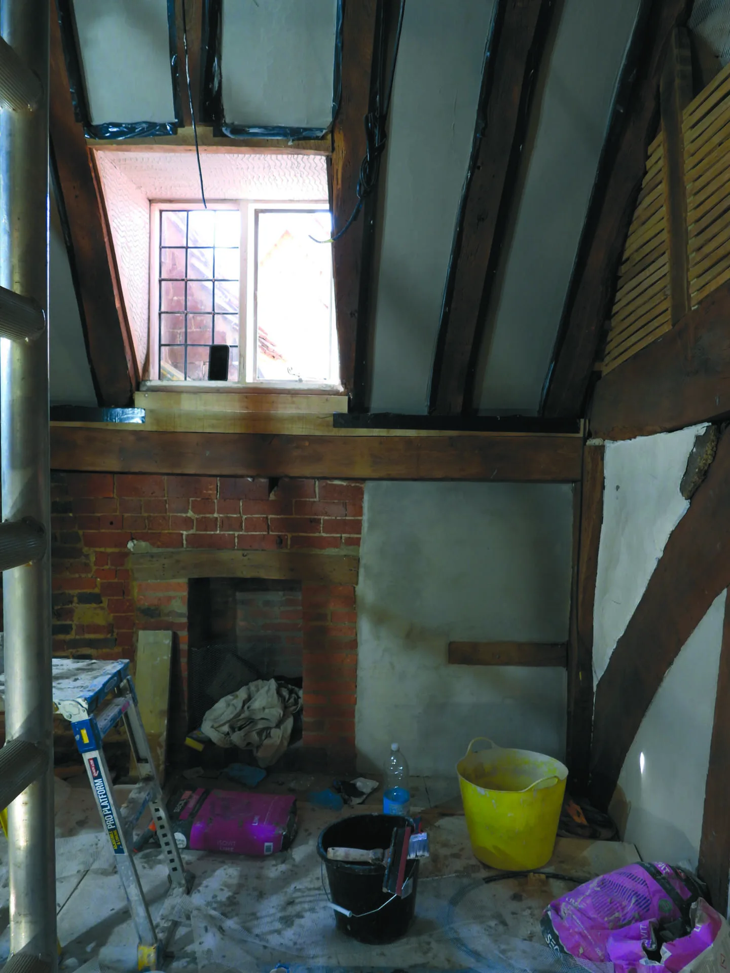 Work continuing inside the Napper Centre