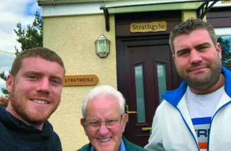 Gordon's grandfather, the master craftsman who first inspired his love of woodworking