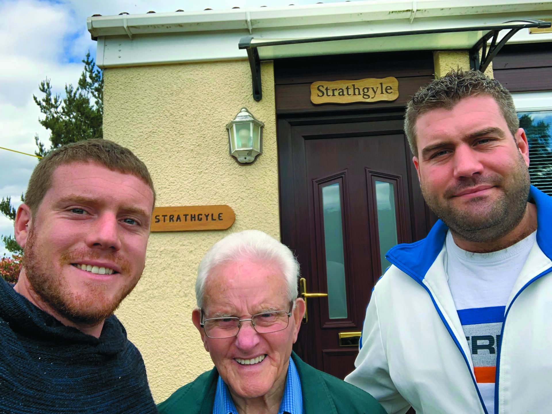Gordon's grandfather, a master craftsman who inspired his love of woodworking
