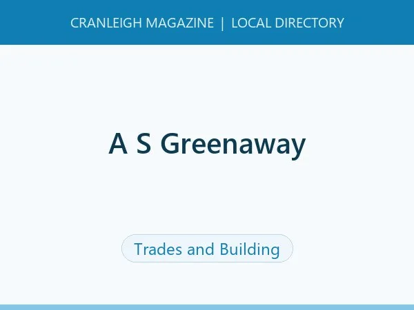 A S Greenaway A S Greenaway