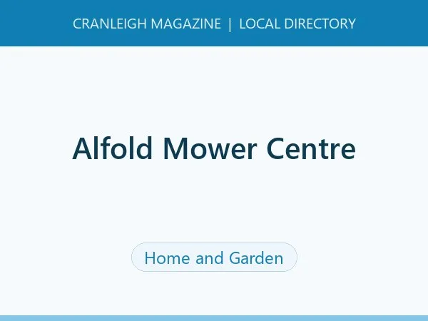 Alfold Mower Centre Alfold Mower Centre