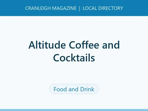 Altitude Coffee and Cocktails