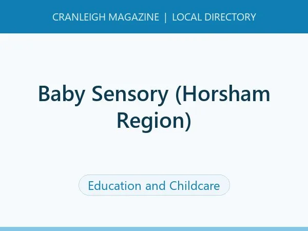 Baby Sensory (Horsham Region)