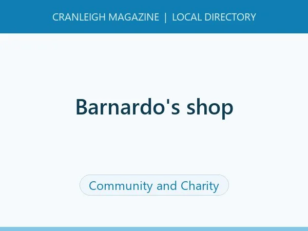 Barnardo’s shop