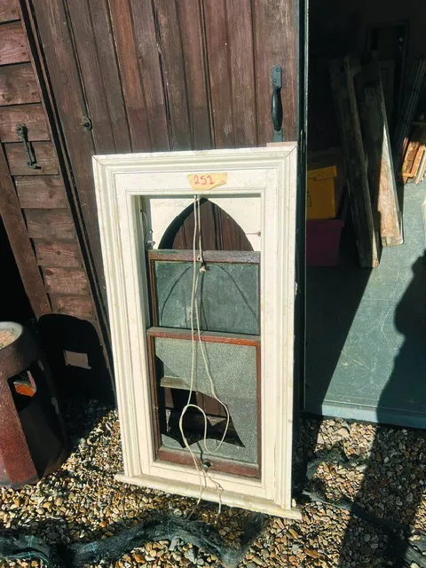 An 1870s Gothic sash window from Windsor Castle