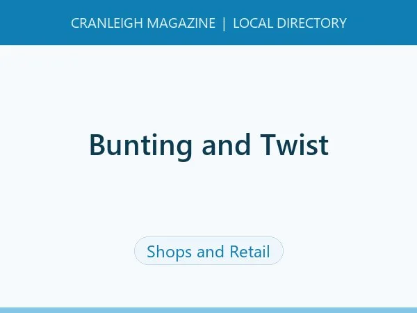 Bunting and Twist Bunting and Twist