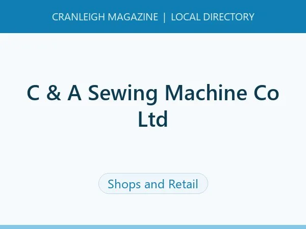 C & A Sewing Machine Co Ltd C & A Sewing Machine Co Ltd