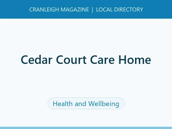 Cedar Court Care Home Cedar Court Care Home